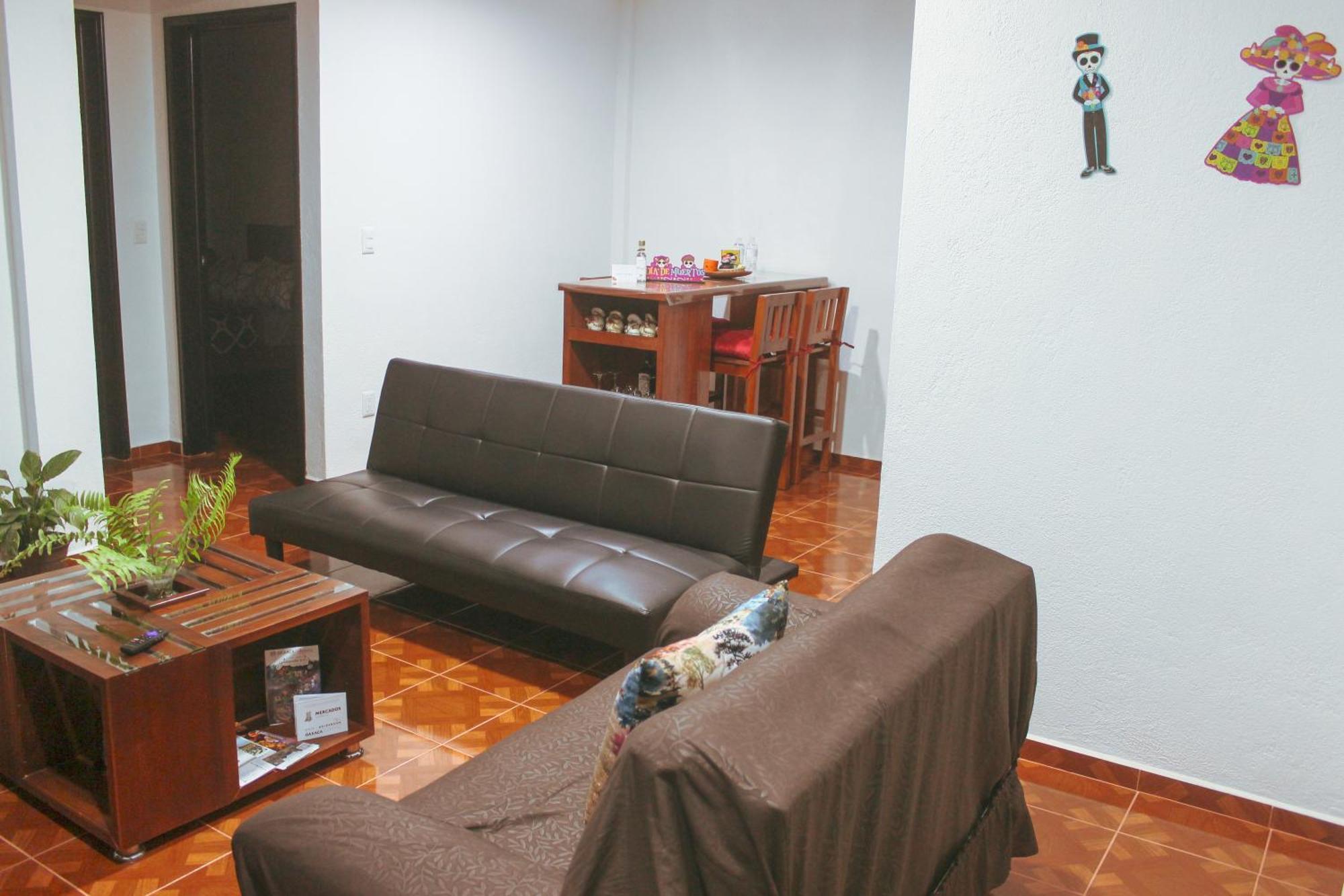Departamentos "Garcia Lopez" Es Amplio Muy Acogedor 2 Dormitorios Y Cerca Del Auditorio Guelaguetza Oaxaca Esterno foto